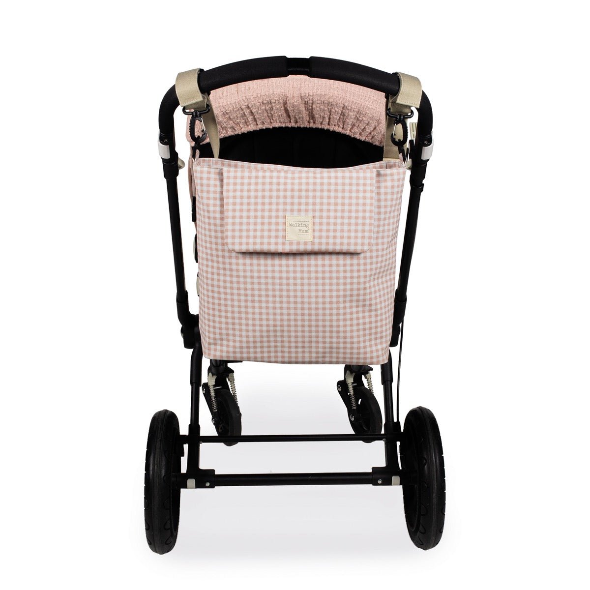 Bolso Walking Mum I Love Vichy Rosa - BEBABI
