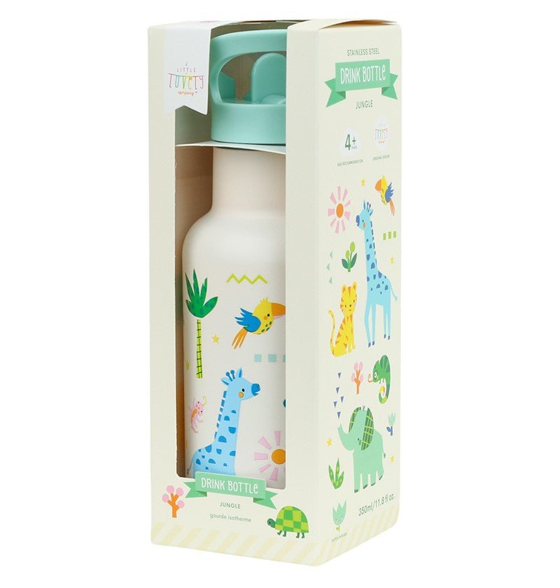 BOTELLA ACERO 350 ML JUNGLA - BEBABI