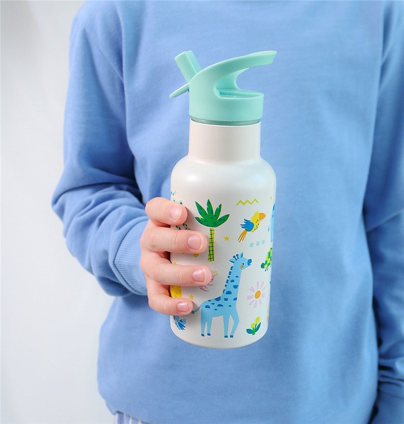 BOTELLA ACERO 350 ML JUNGLA - BEBABI