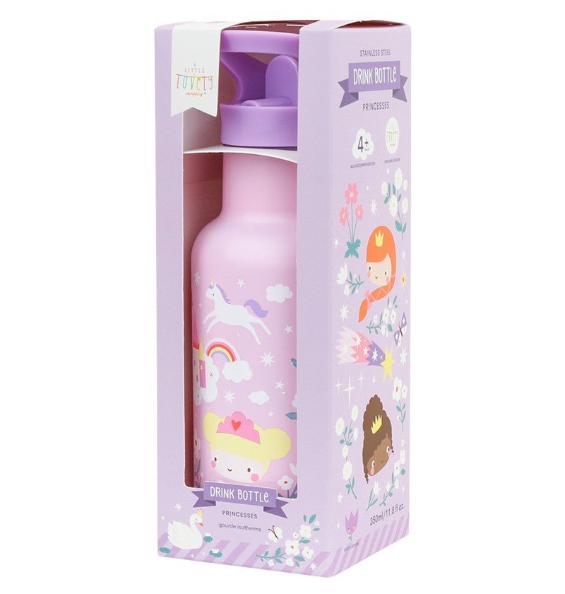 BOTELLA ACERO 350 ML PRINCESAS - BEBABI