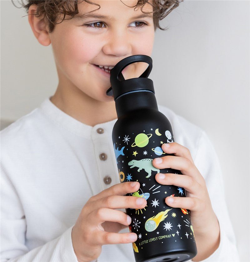 BOTELLA ACERO 500 ML GALAXY - MINI MUNDO