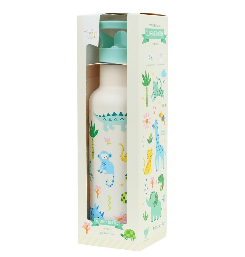 BOTELLA ACERO 500 ML JUNGLA - BEBABI