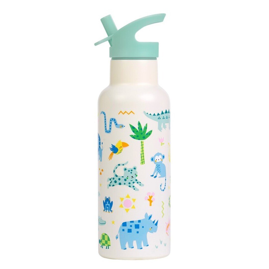 BOTELLA ACERO 500 ML JUNGLA - BEBABI