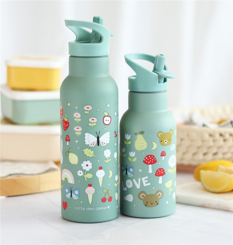 BOTELLA ACERO 500 ML NATURALEZA - MINI MUNDO