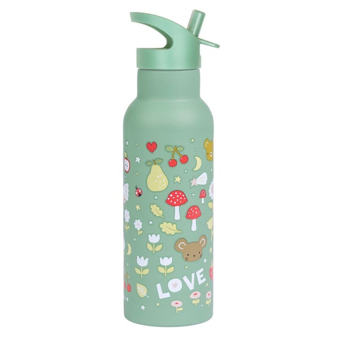 BOTELLA ACERO 500 ML NATURALEZA - MINI MUNDO