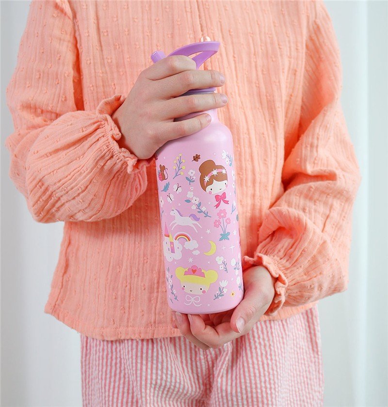 BOTELLA ACERO 500 ML PRINCESAS - BEBABI