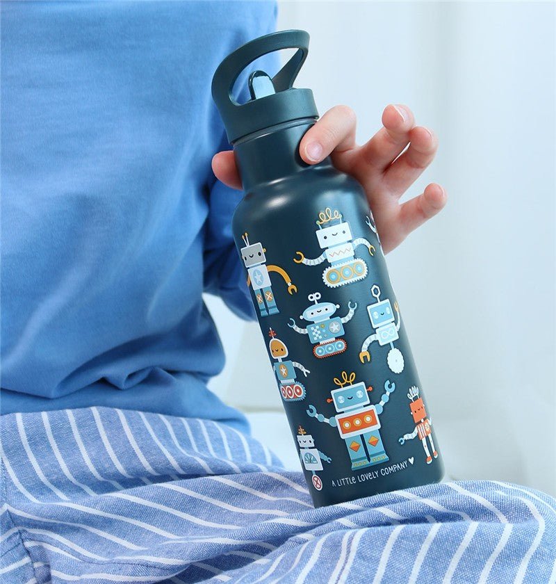 BOTELLA ACERO 500 ML ROBOTS - BEBABI
