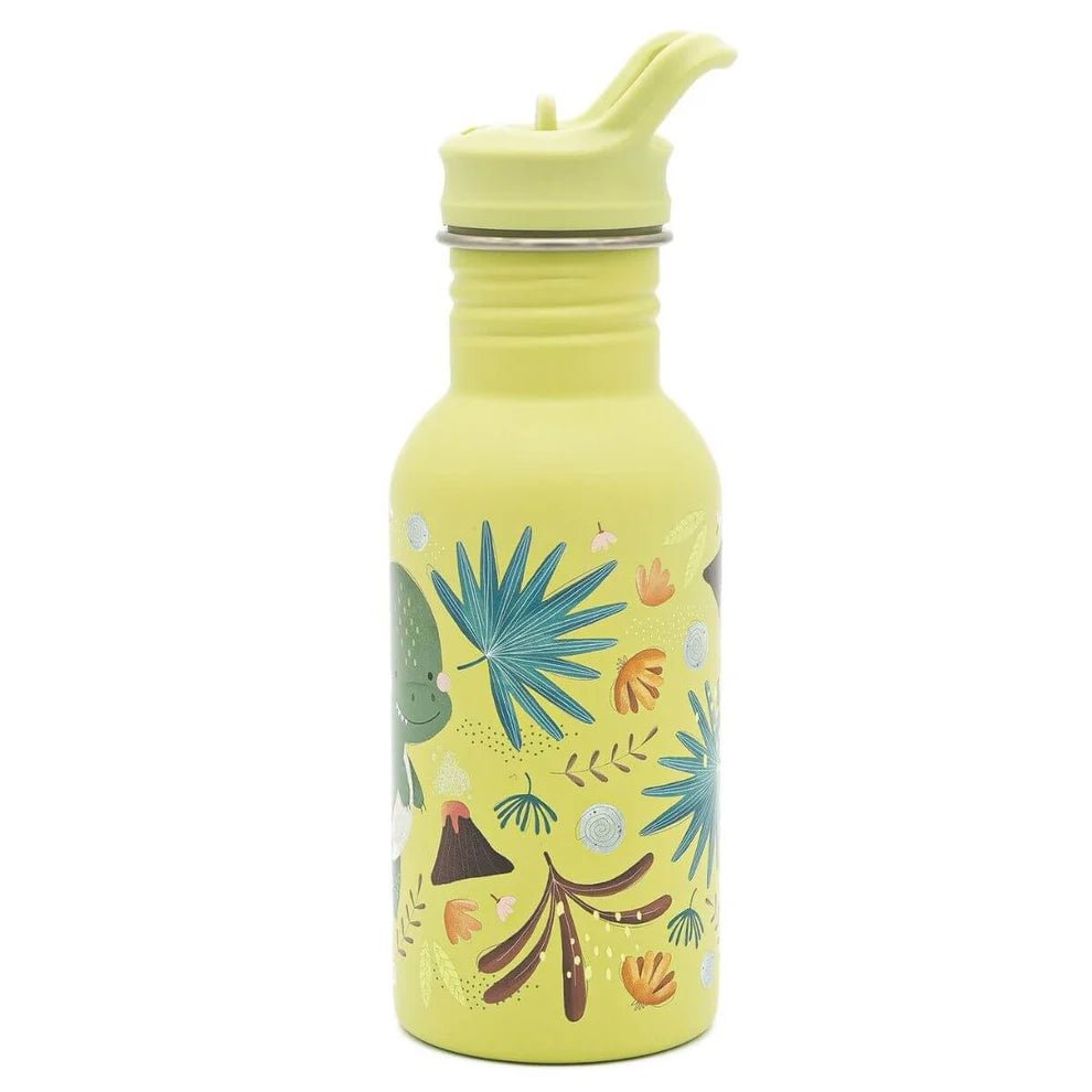 Botella de Acero Inoxidable Sassi Dinosaurio 500 ml - BEBABI