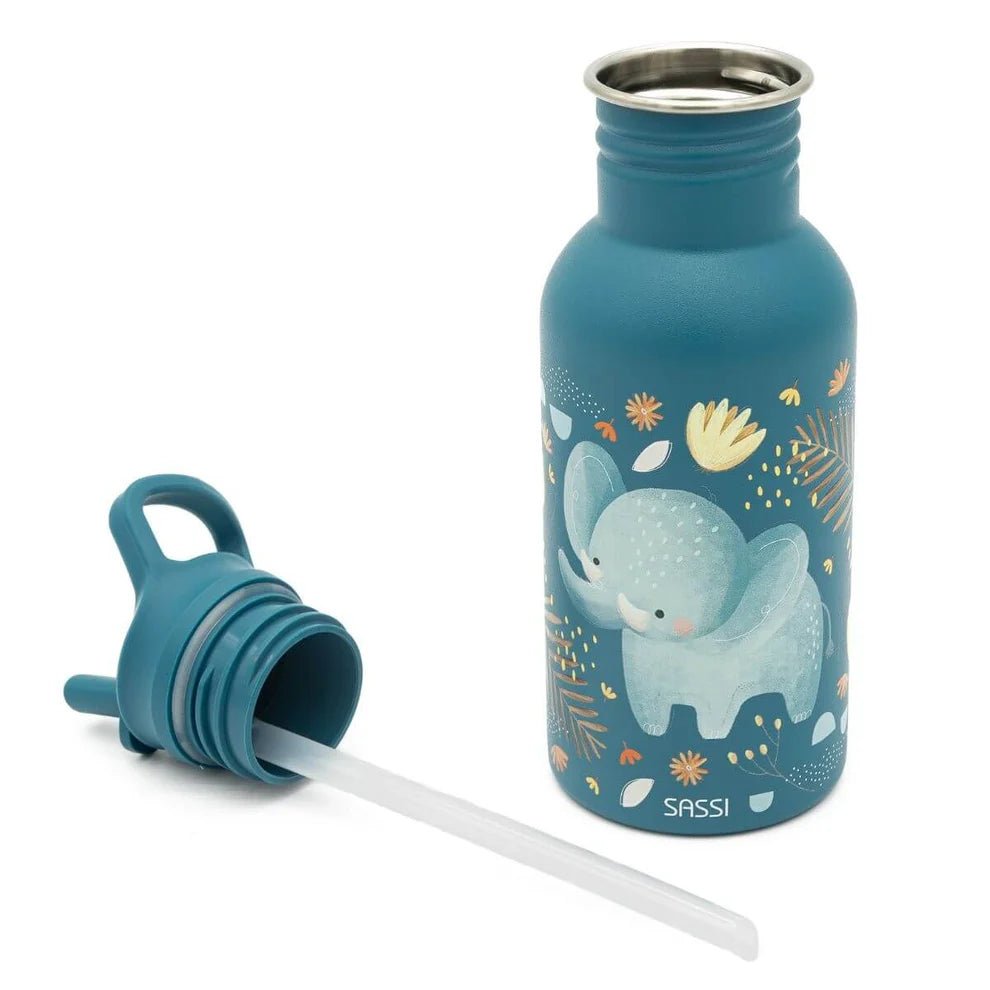 Botella de Acero Inoxidable Sassi Elefante 500 ml - BEBABI