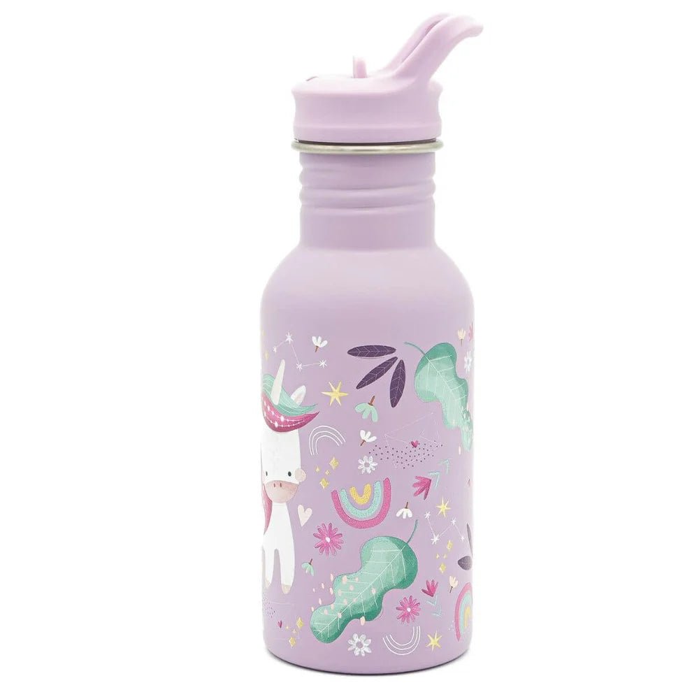 Botella de Acero Inoxidable Sassi Unicornio 500 ml - BEBABI
