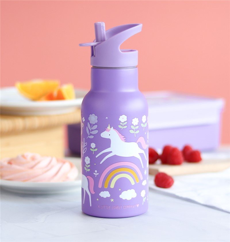 Botella Termica 350 ML Unicornios - MINI MUNDO