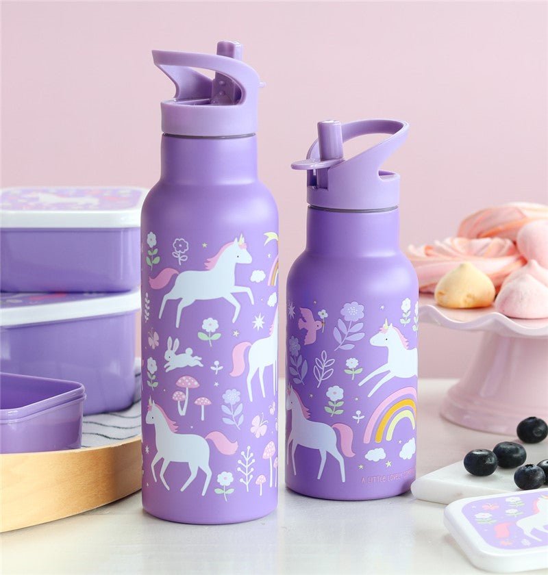 Botella Termica 350 ML Unicornios - MINI MUNDO