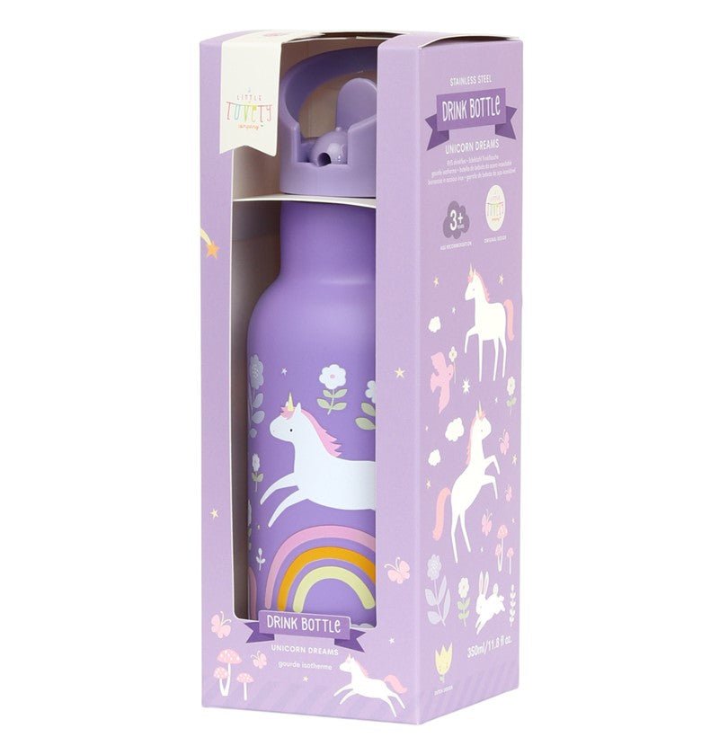 Botella Termica 350 ML Unicornios - MINI MUNDO