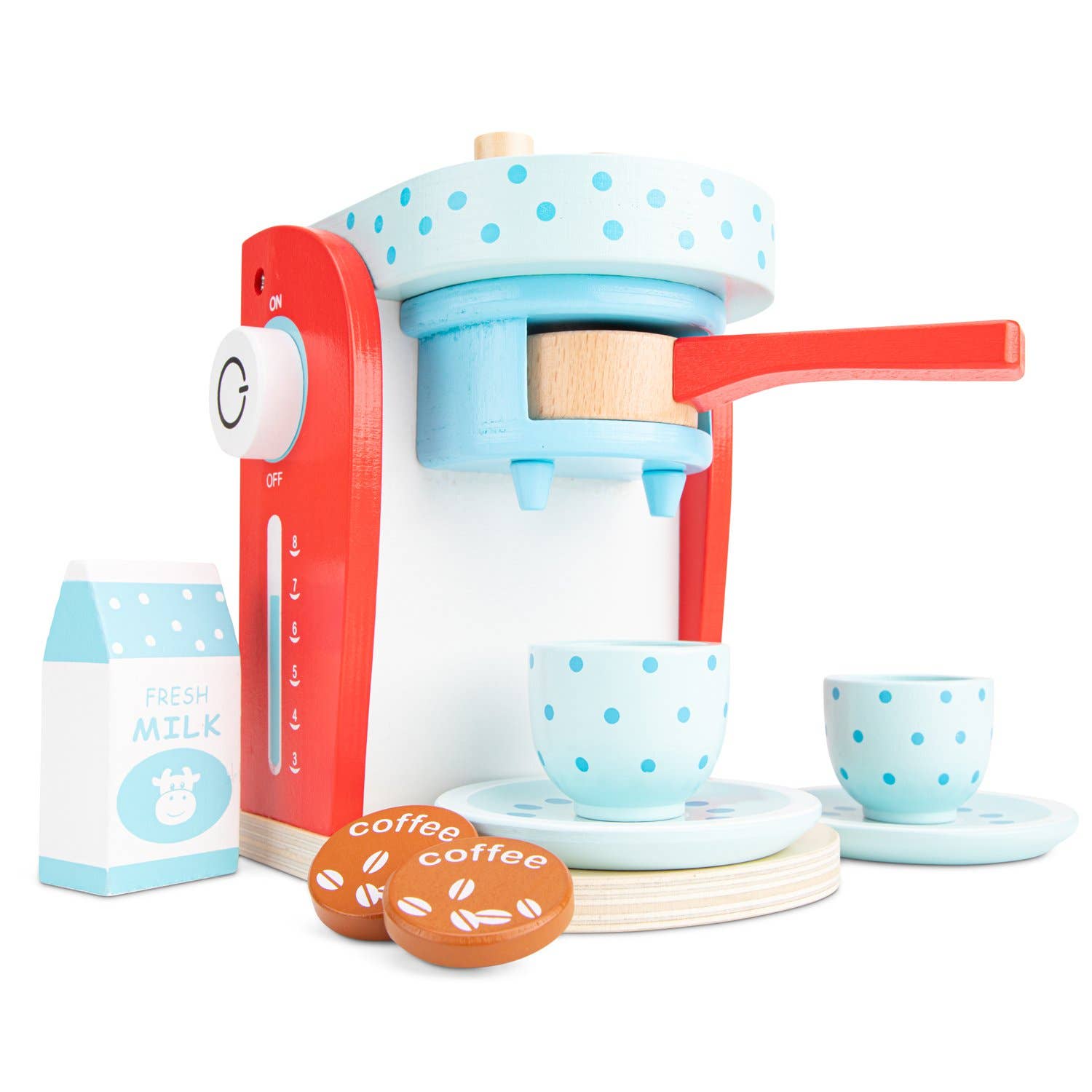 Cafetera de madera de juguete - MINI MUNDO