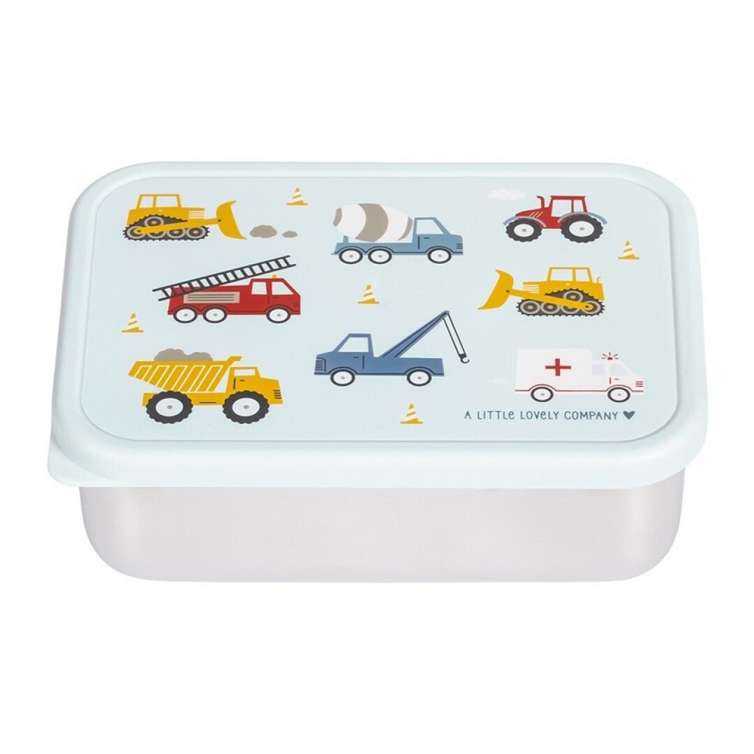 Caja de Almuerzo Acero Vehiculos - BEBABI