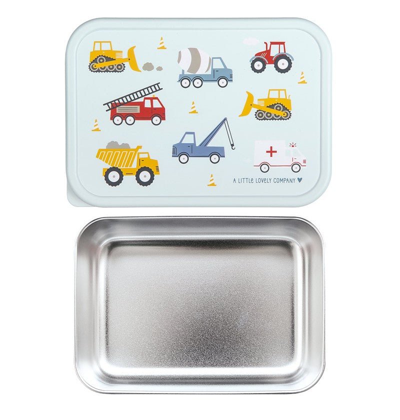 Caja de Almuerzo Acero Vehiculos - BEBABI