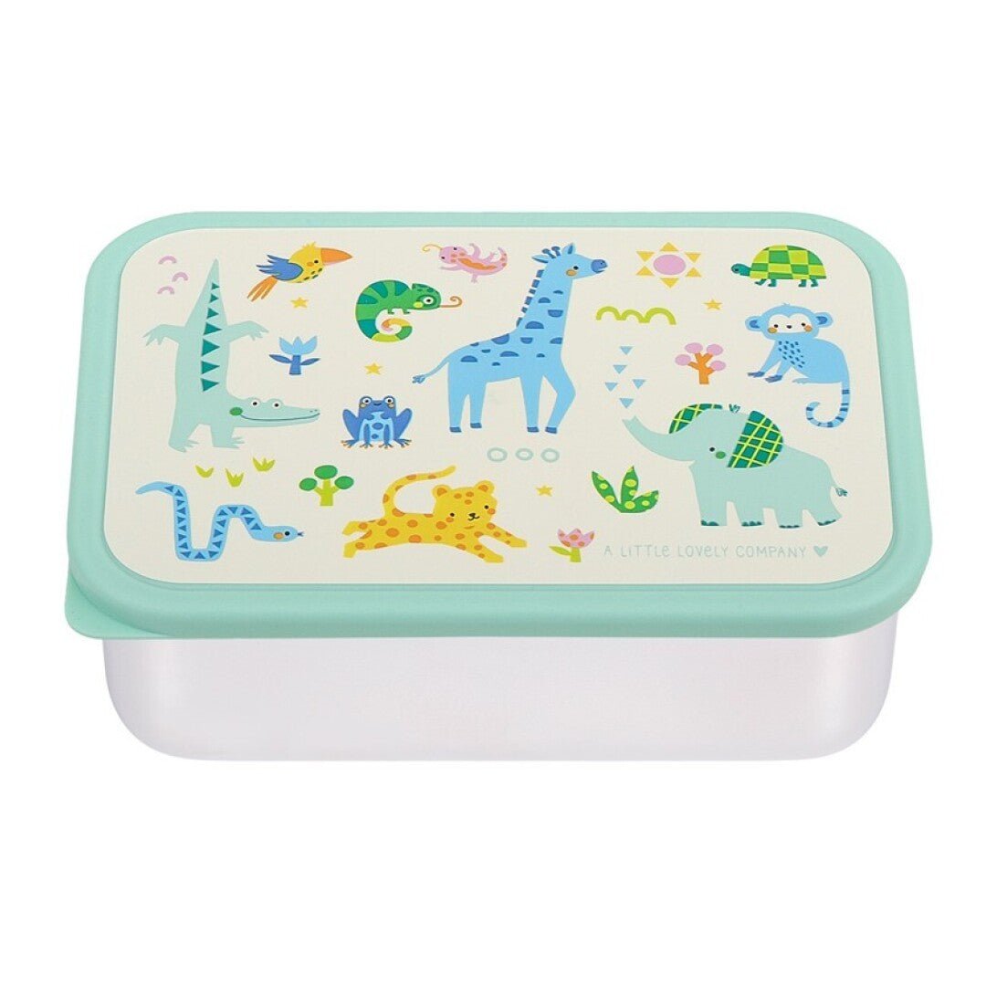 Caja de Almuerzo de Acero Jungla - BEBABI
