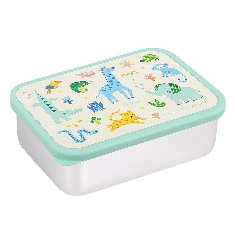 Caja de Almuerzo de Acero Jungla - BEBABI