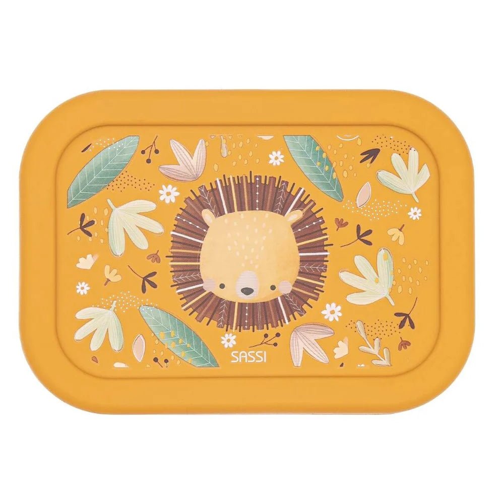 Caja de Almuerzo de Silicona Sassi León - BEBABI