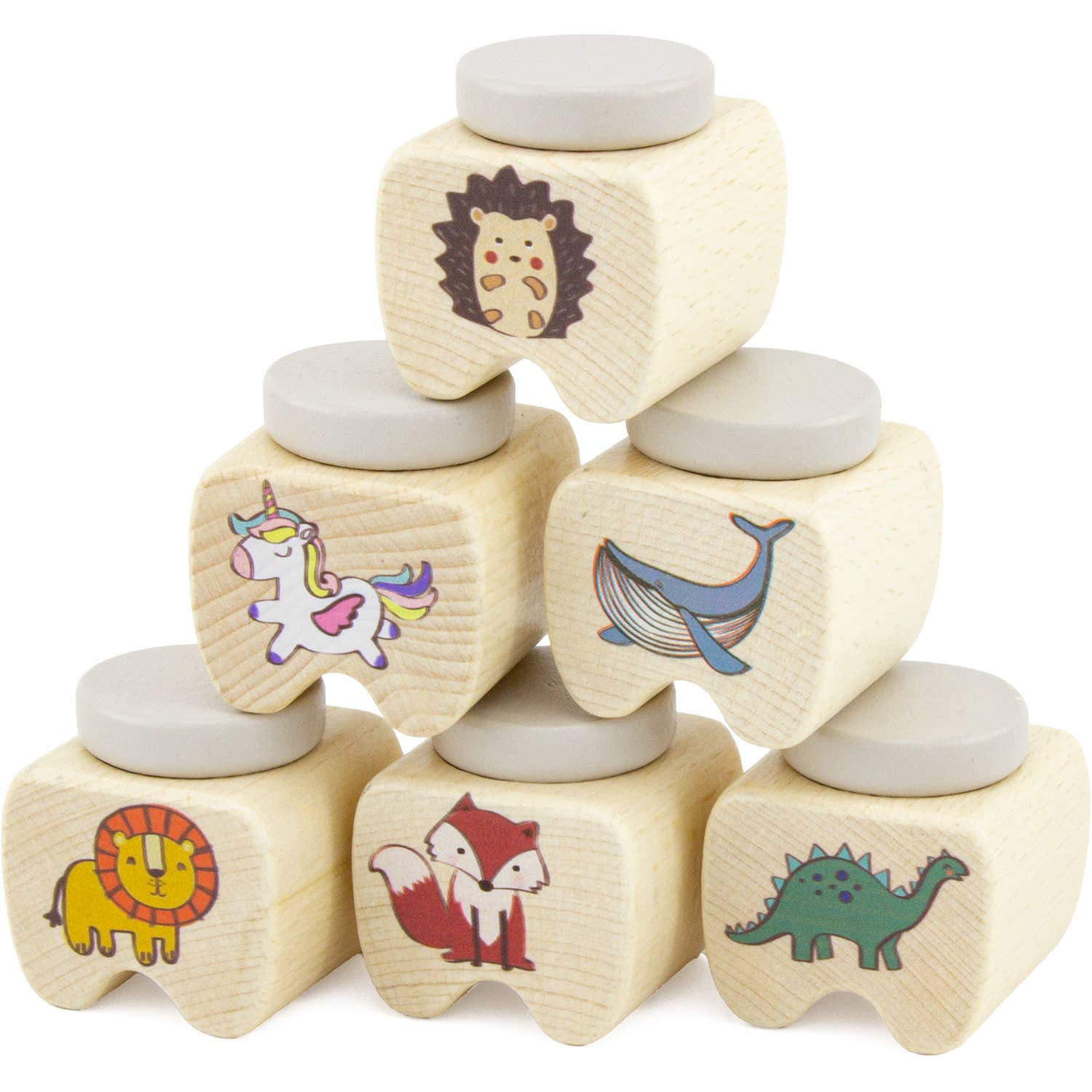 Caja de dientes - animales - MINI MUNDO