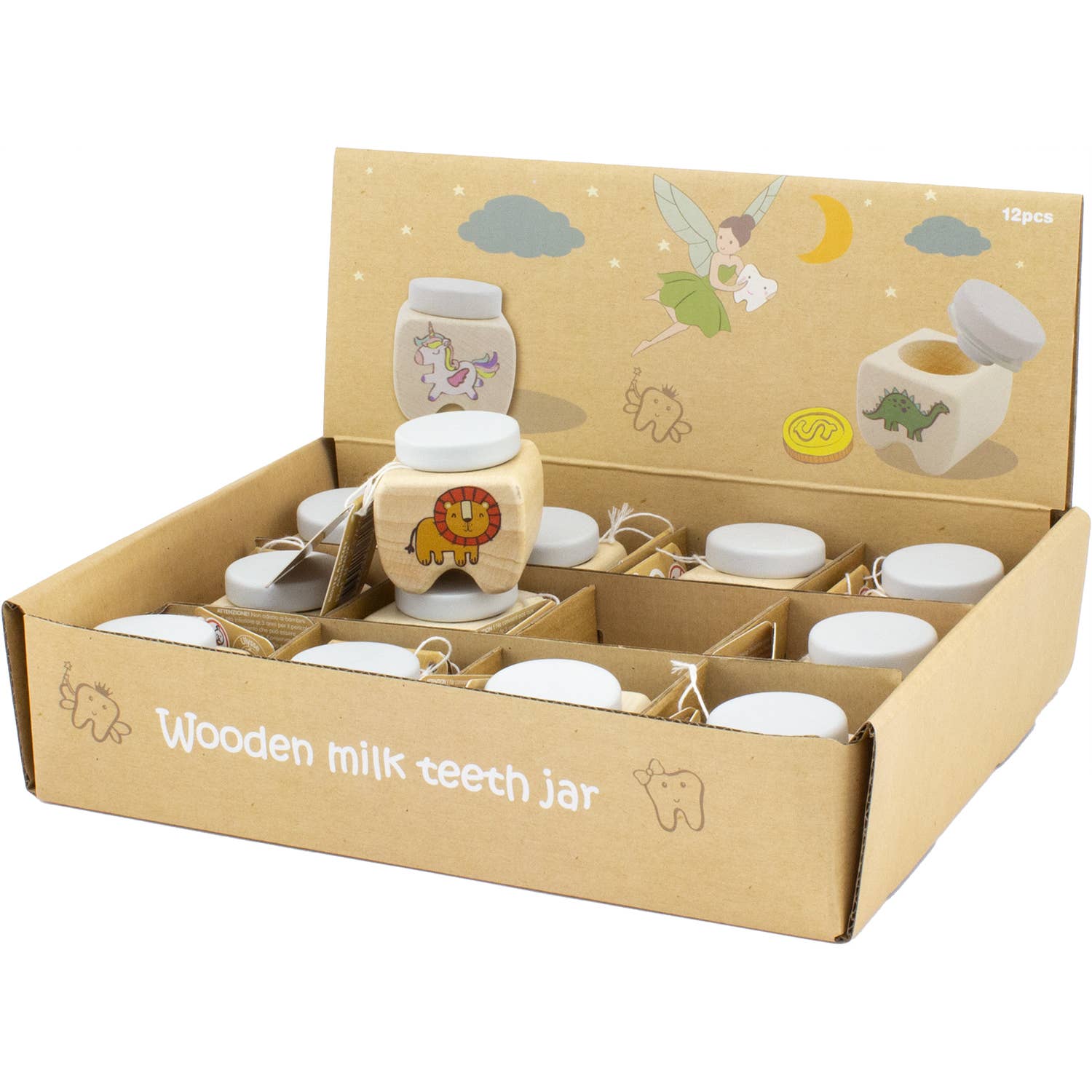 Caja de dientes - animales - MINI MUNDO