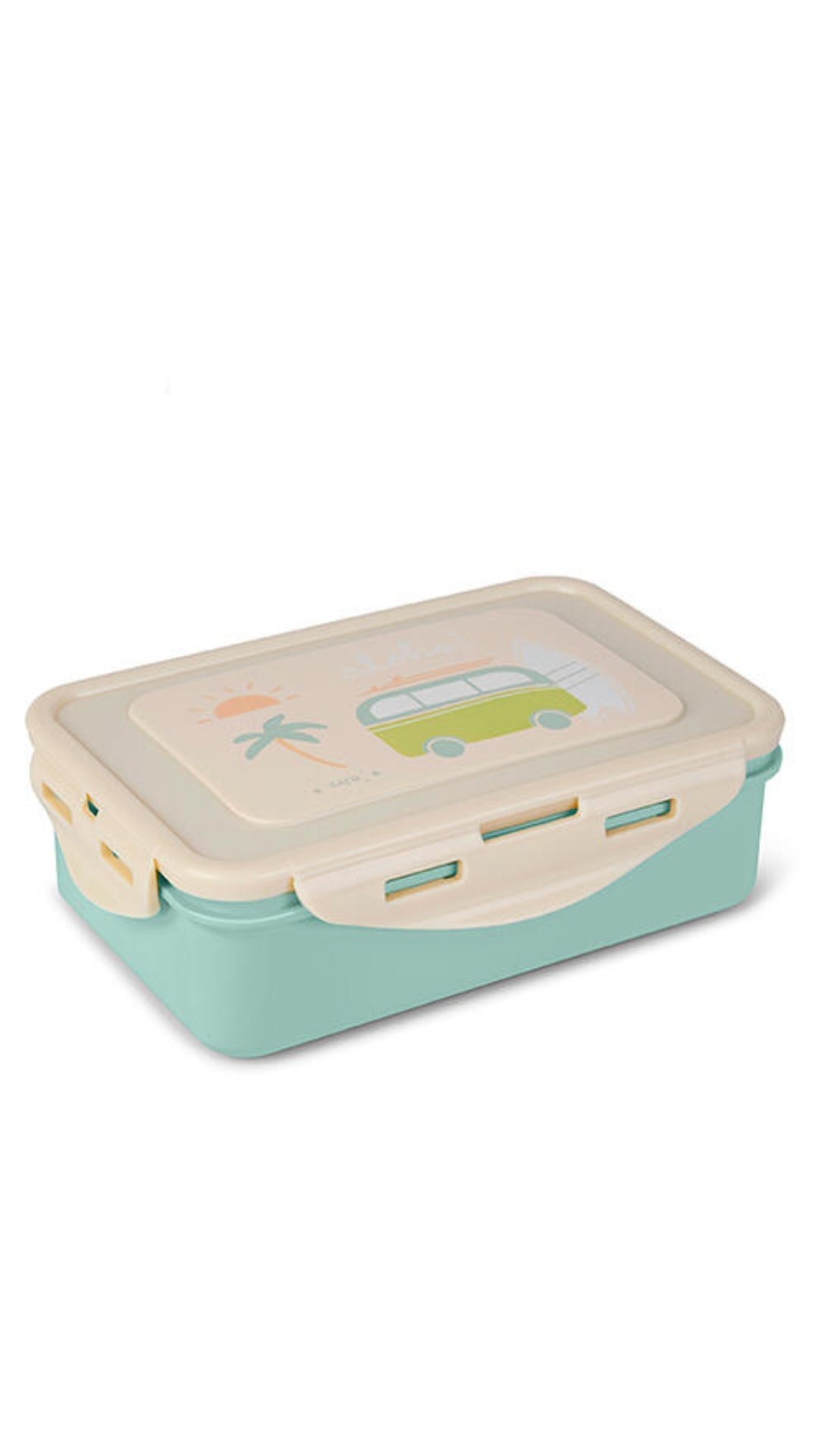 Cajita almuerzo L 550 ml. Aloha - MINI MUNDO