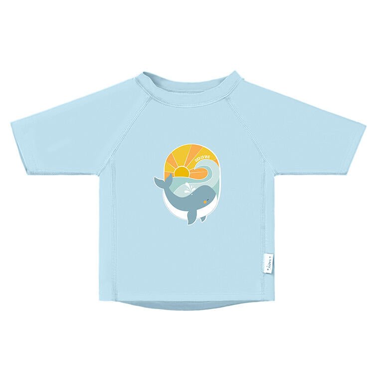 Camiseta protección solar +50UV (azul) - SARO - MINI MUNDO