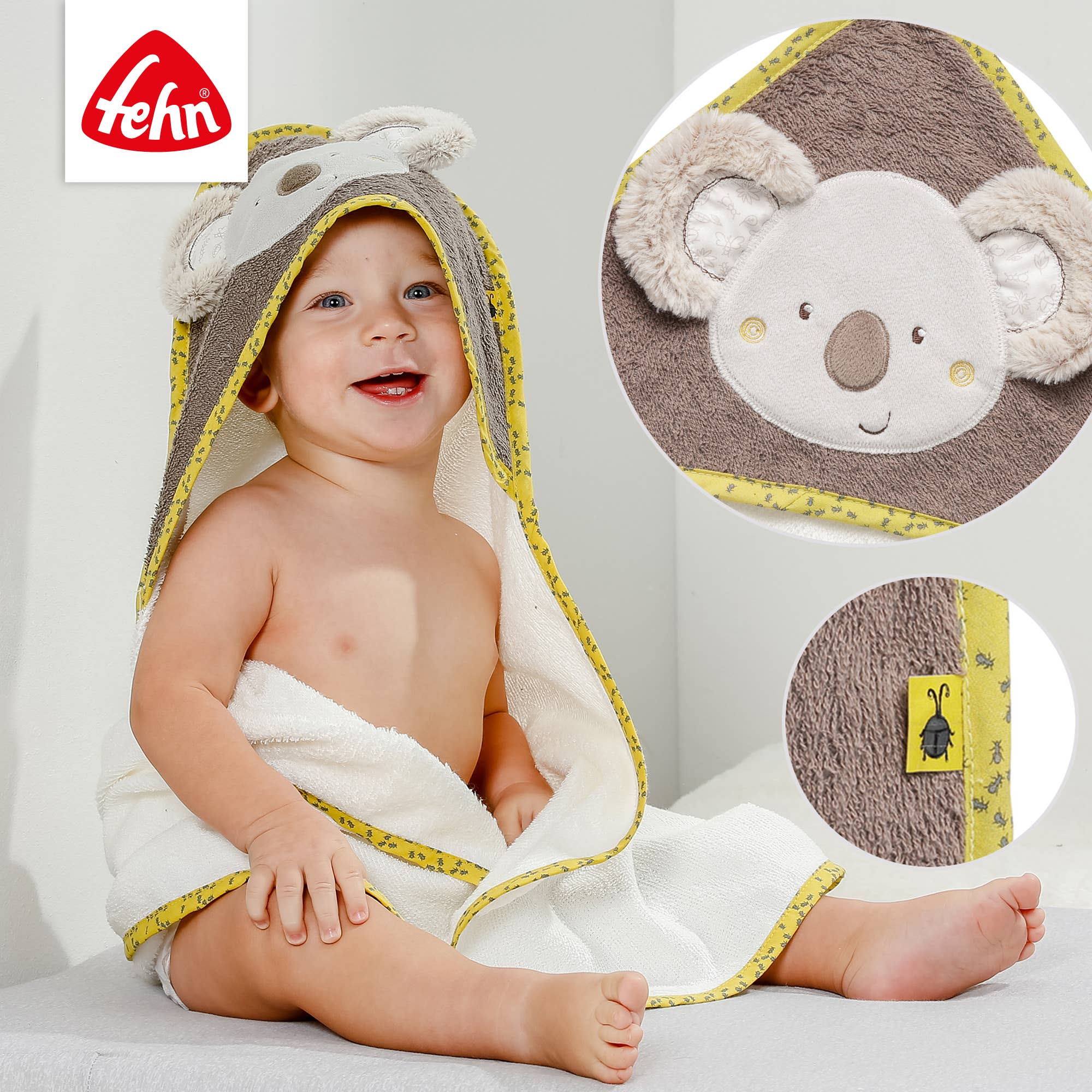 Capa de baño capucha Koala - MINI MUNDO