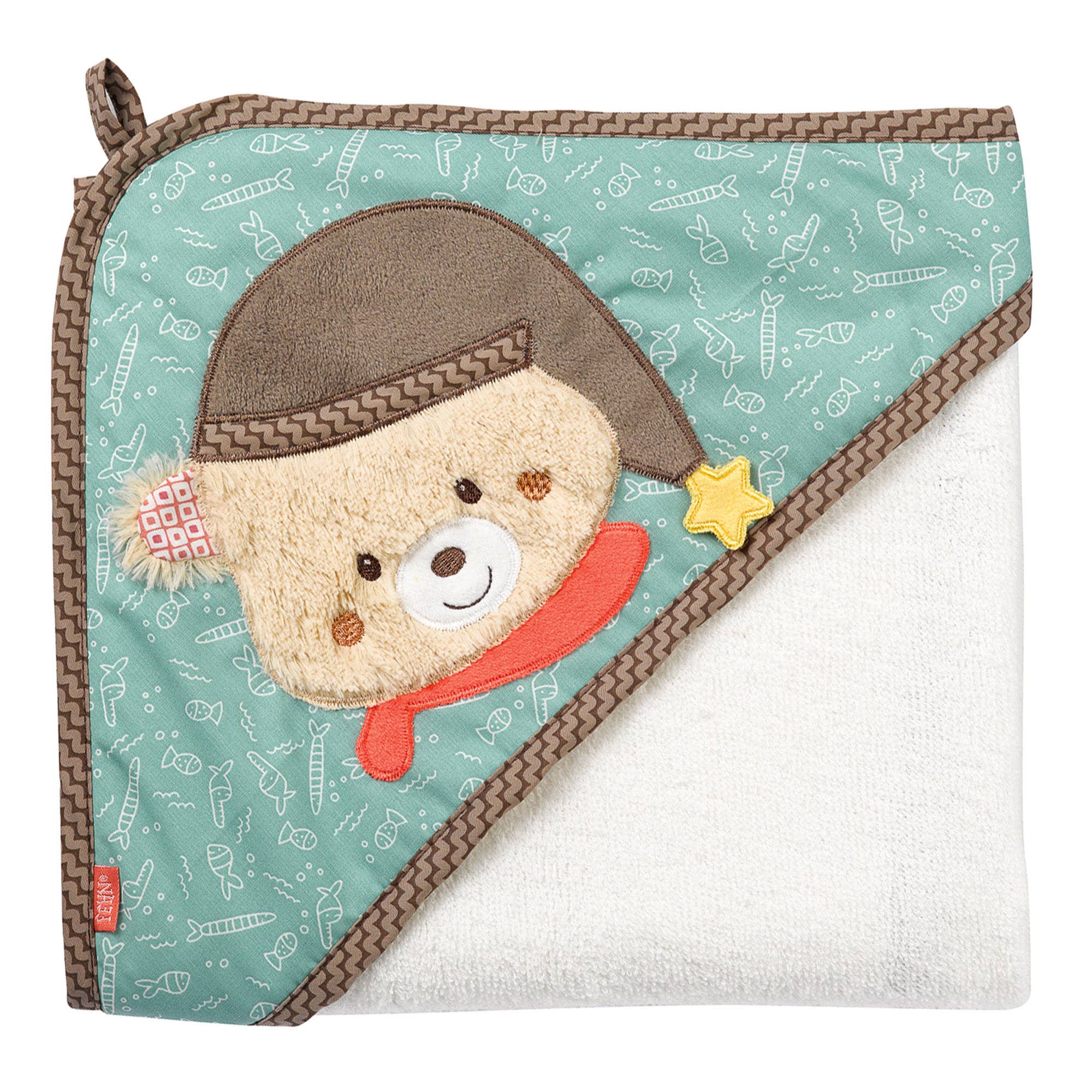 Capa de baño capucha Oso - MINI MUNDO