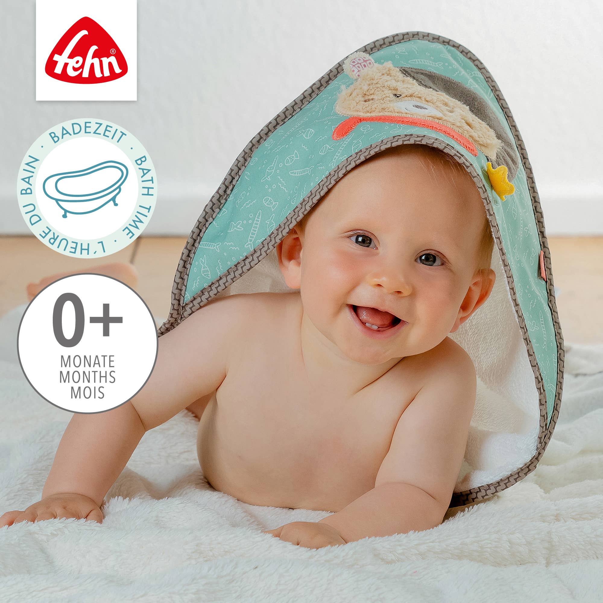 Capa de baño capucha Oso - MINI MUNDO