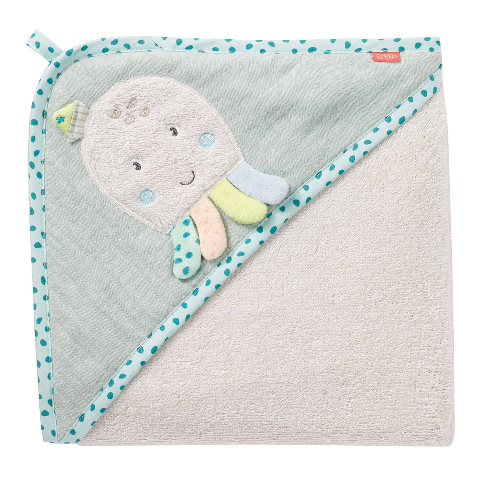 Capa de baño capucha Pulpo - MINI MUNDO