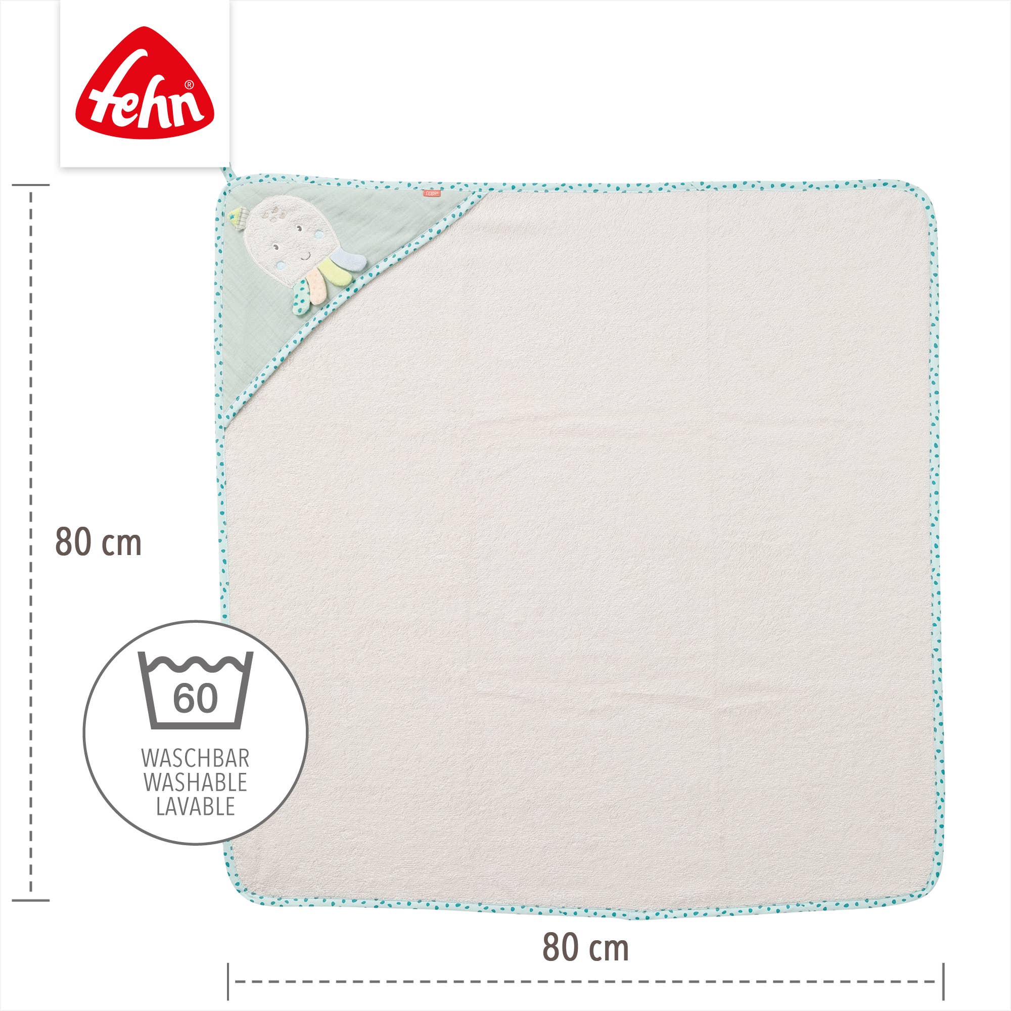 Capa de baño capucha Pulpo - MINI MUNDO