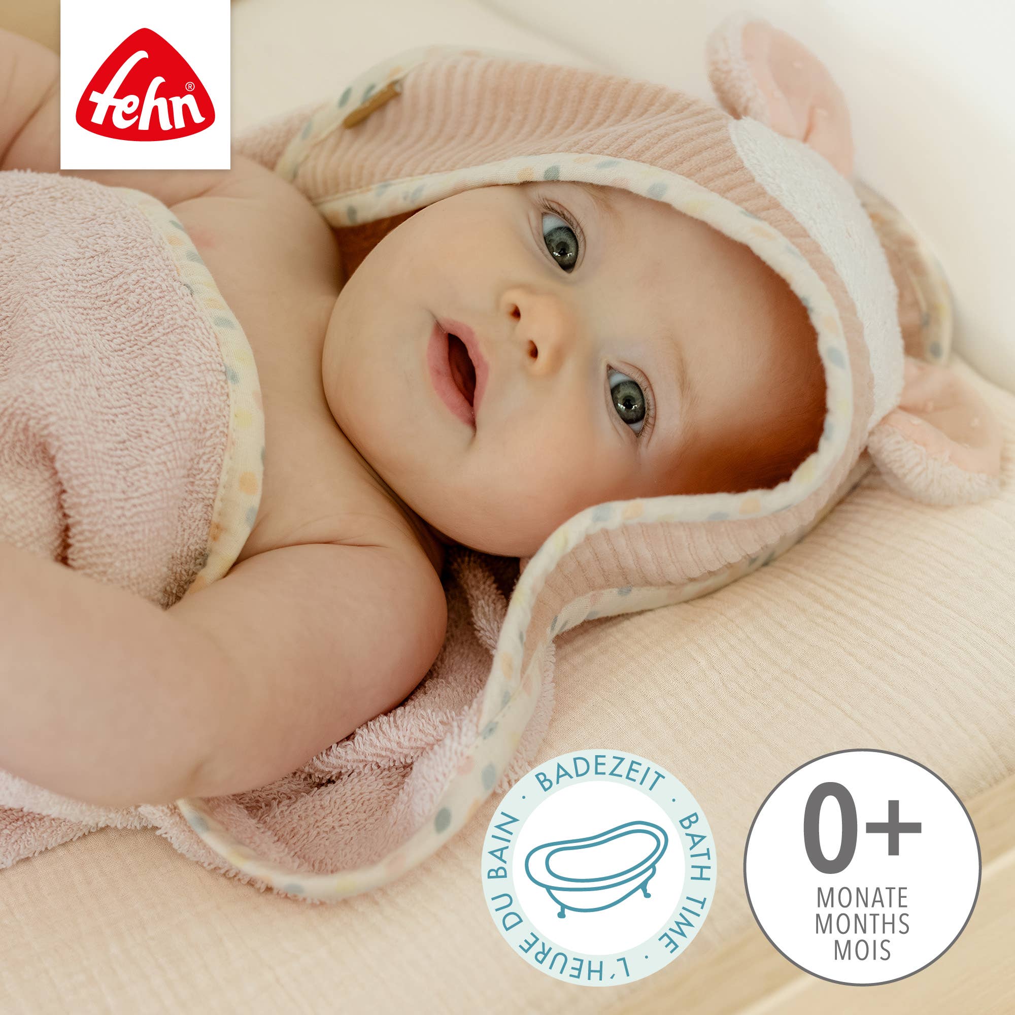 Capa de baño capucha Ratita - MINI MUNDO