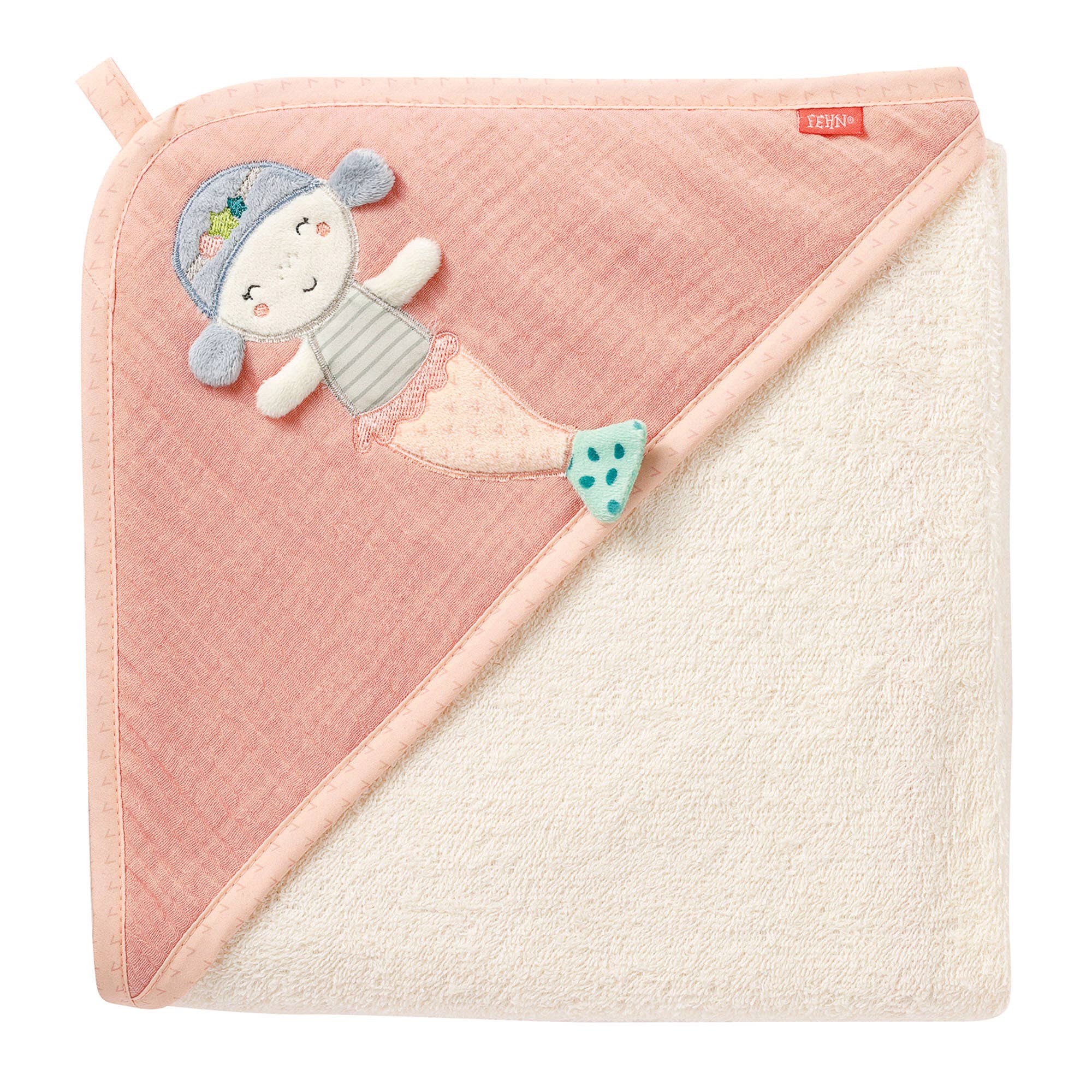 Capa de baño capucha sirena - MINI MUNDO