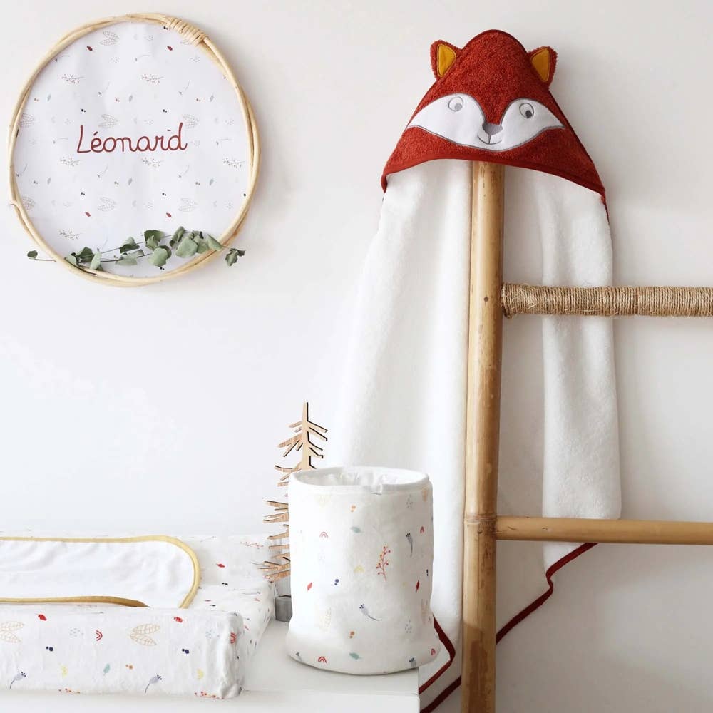 Capa de baño con guante - Fox - MINI MUNDO