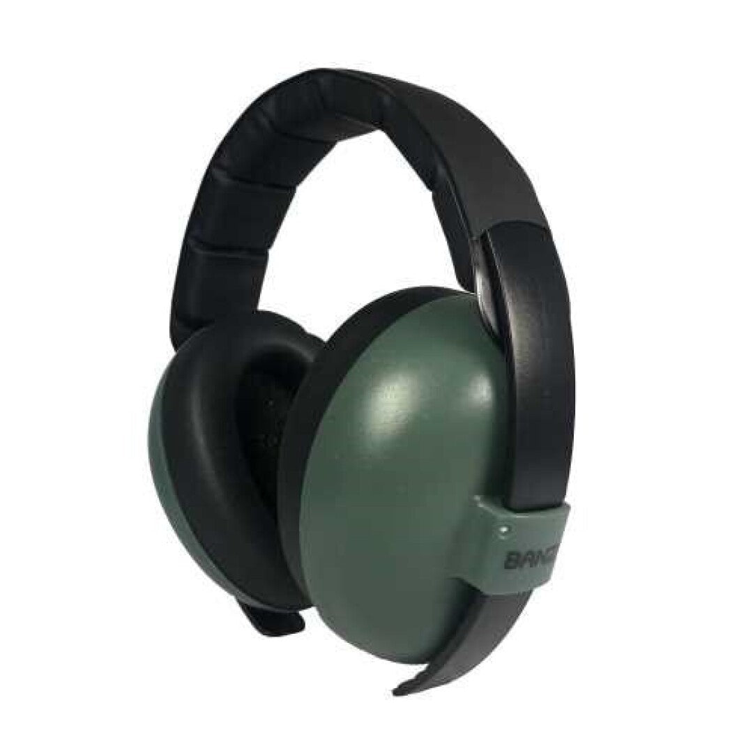 CASCOS ANTI RUIDO BANZ DARK GREEN BABY - MINI MUNDO
