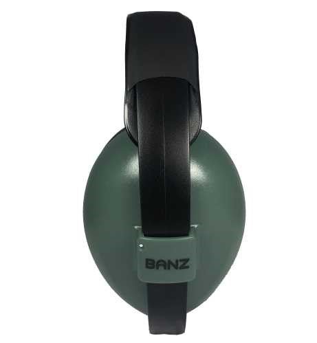 CASCOS ANTI RUIDO BANZ DARK GREEN BABY - MINI MUNDO
