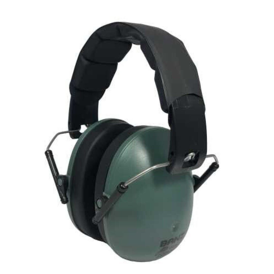 CASCOS ANTI RUIDO BANZ DARK GREEN KIDZ+3 - MINI MUNDO