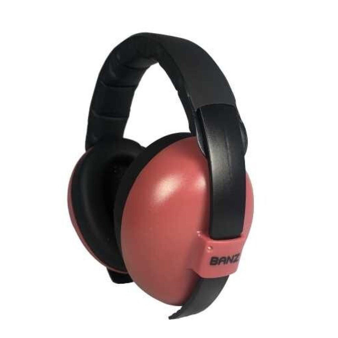 CASCOS ANTI RUIDO BANZ MAROON BABY - MINI MUNDO