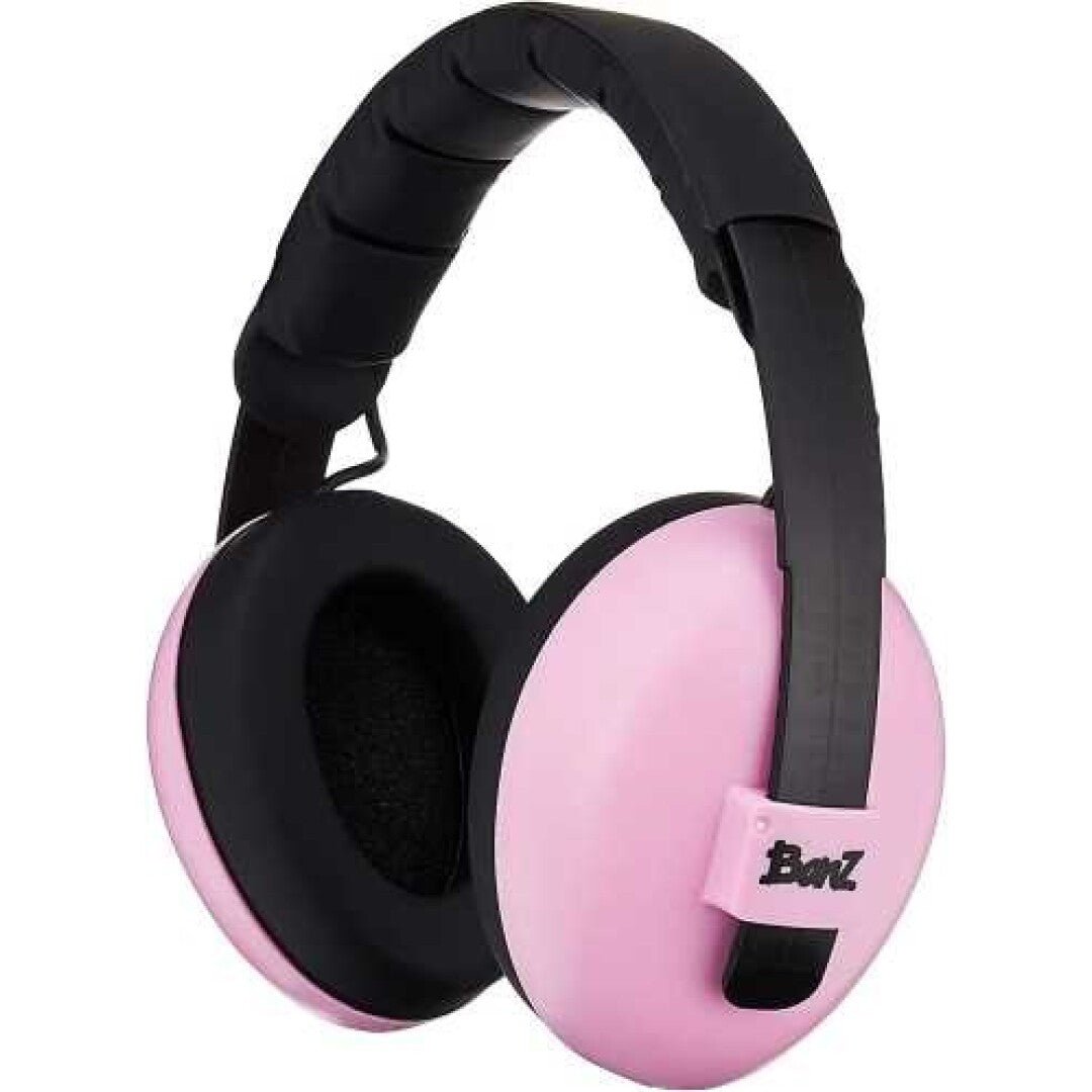CASCOS ANTI RUIDO BANZ ROSA BABY - MINI MUNDO