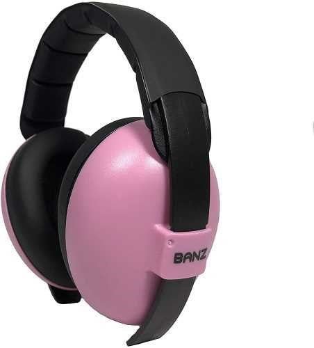 CASCOS ANTI RUIDO BANZ ROSA BABY - MINI MUNDO