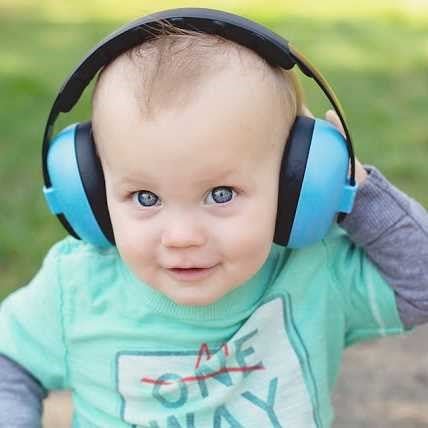 CASCOS ANTI RUIDO BANZ SKY BLUE BABY - MINI MUNDO
