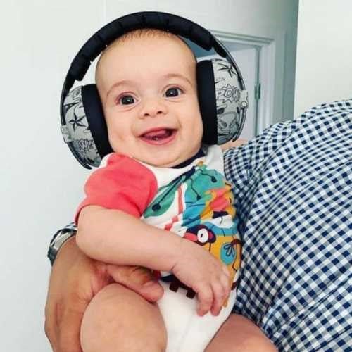 CASCOS BANZ ANTI RUIDO GRAFFITI BABY - BEBABI