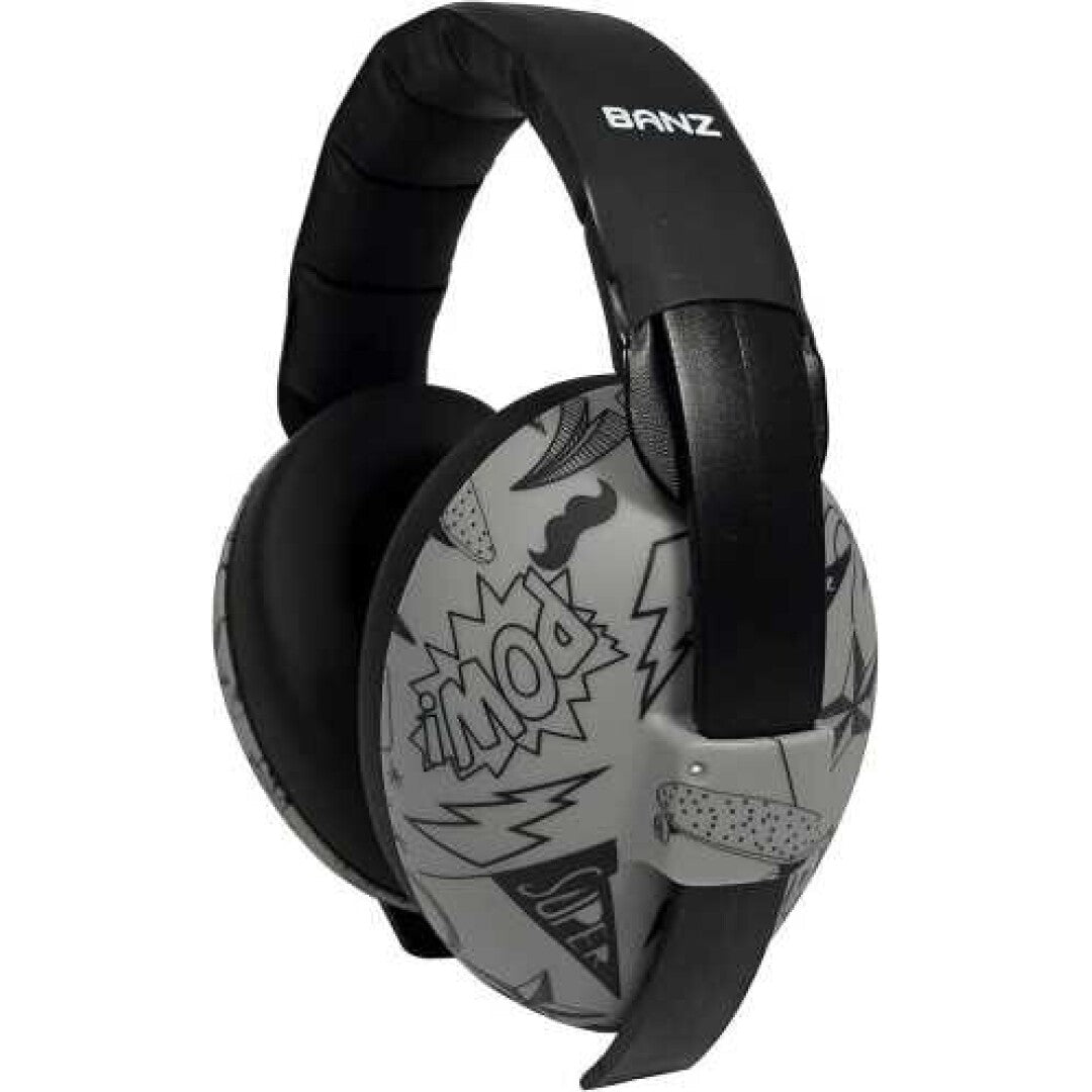 CASCOS BANZ ANTI RUIDO GRAFFITI BABY - BEBABI