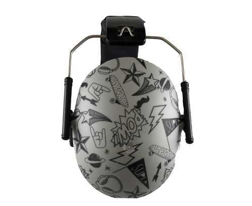 CASCOS BANZ ANTI RUIDO GRAFFITI KIDZ+3 - BEBABI