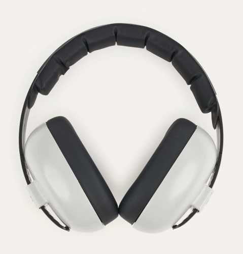 CASCOS BANZ ANTI RUIDO GRIS BABY - BEBABI