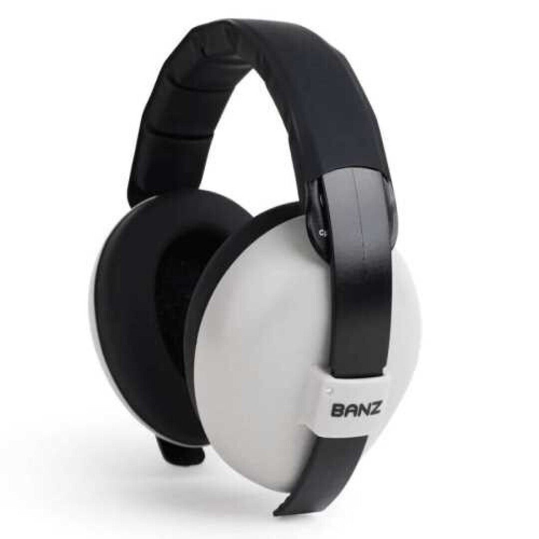 CASCOS BANZ ANTI RUIDO GRIS BABY - BEBABI