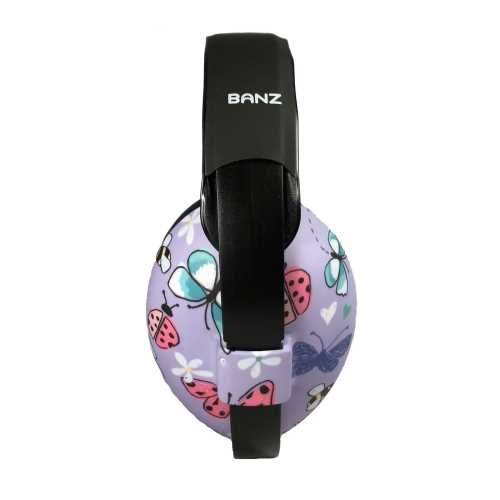 CASCOS BANZ ANTI RUIDO MARIPOSAS BABY - BEBABI