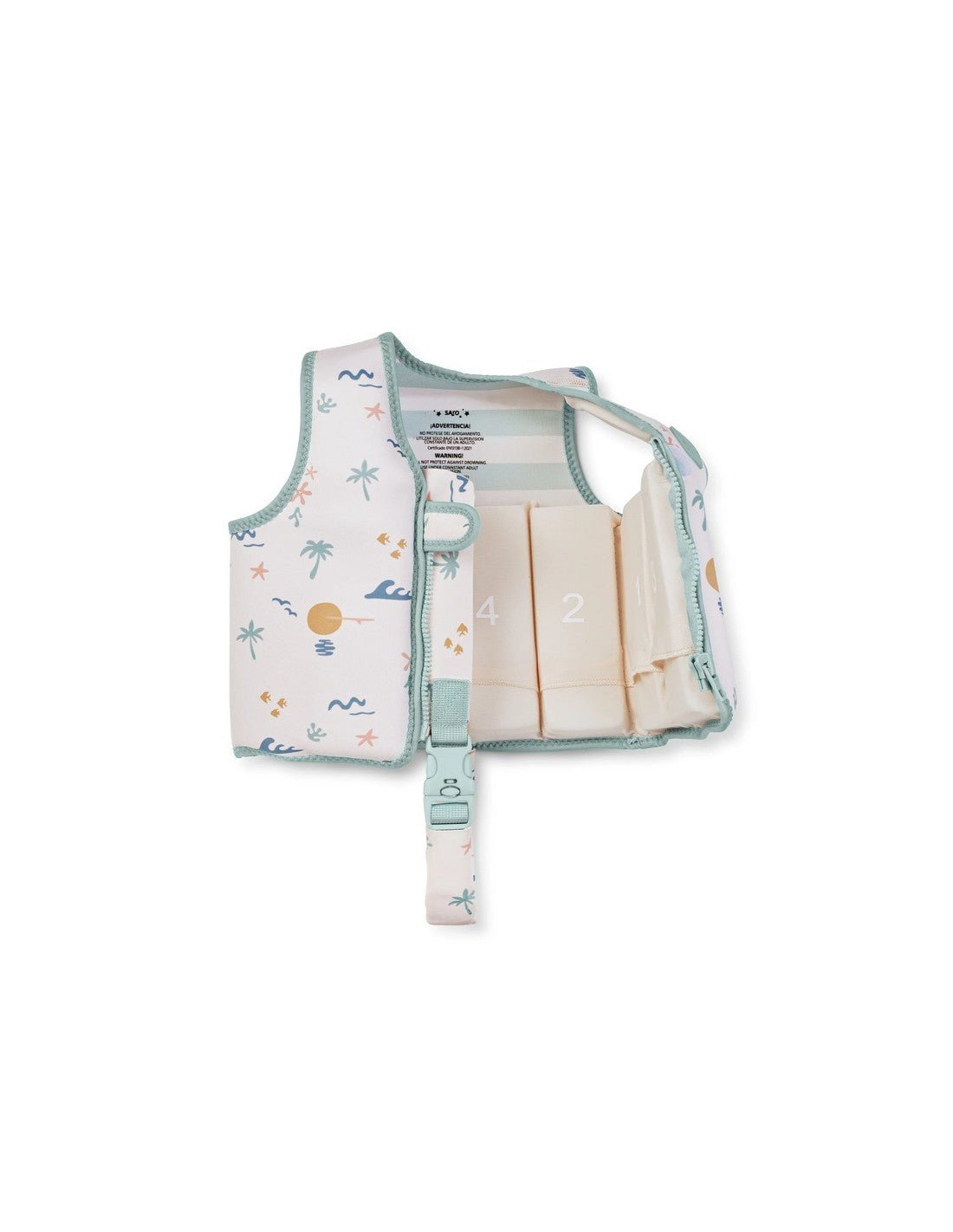 Chaleco Flotador 3 - 6 años Good Vibes - SARO - MINI MUNDO