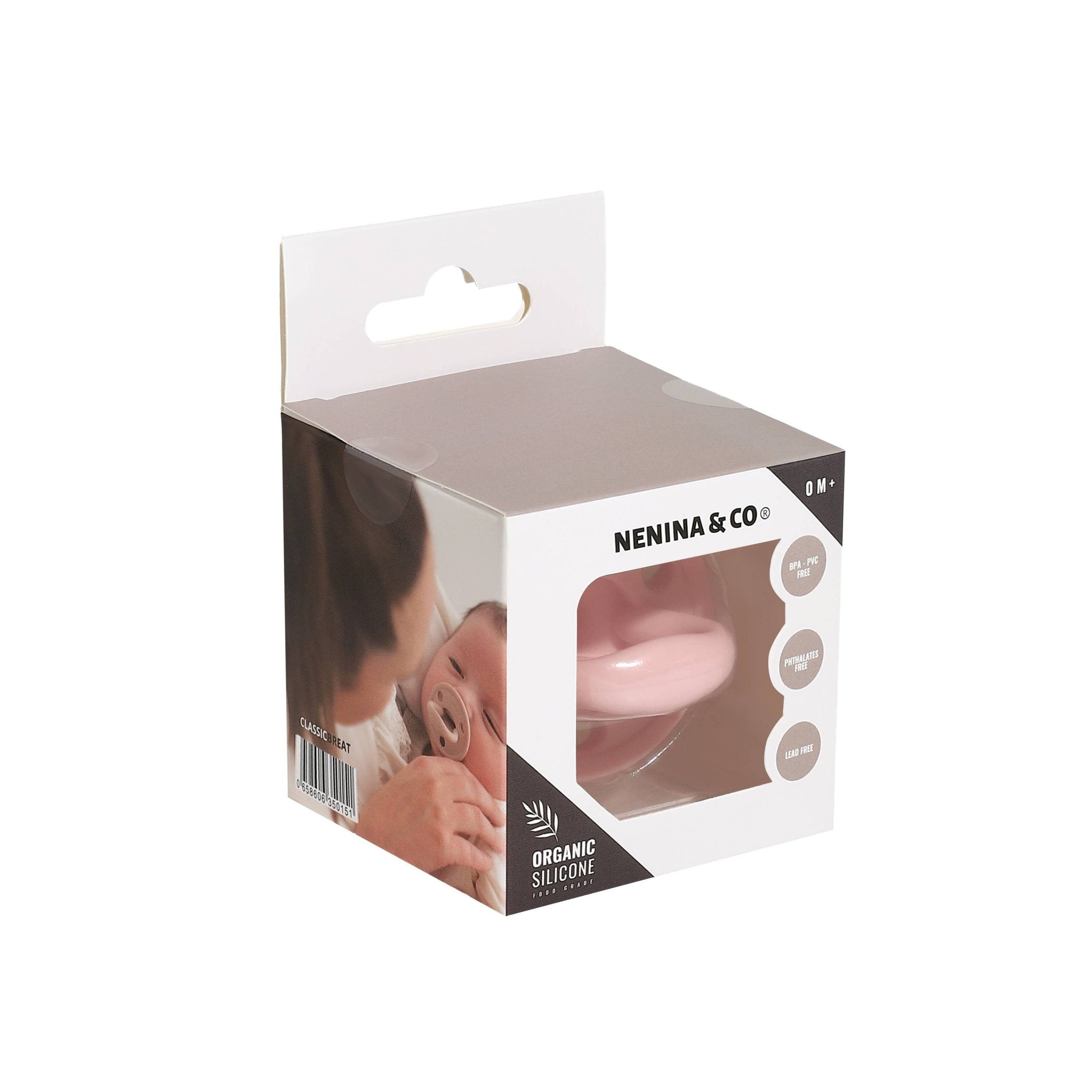Chupete Classic BREAT Nenina & Co : Rosa - MINI MUNDO
